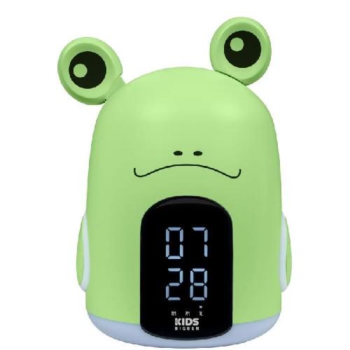 Radio Reveil Reveil et Veilleuse Trevor la grenouille - BIGBEN - 3 melodies - Intensite lumineuse reglable - Affichage heure
