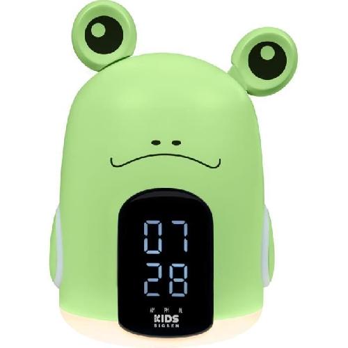 Radio Reveil Reveil et Veilleuse Trevor la grenouille - BIGBEN - 3 melodies - Intensite lumineuse reglable - Affichage heure