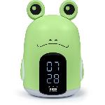 Radio Reveil Reveil et Veilleuse Trevor la grenouille - BIGBEN - 3 melodies - Intensite lumineuse reglable - Affichage heure