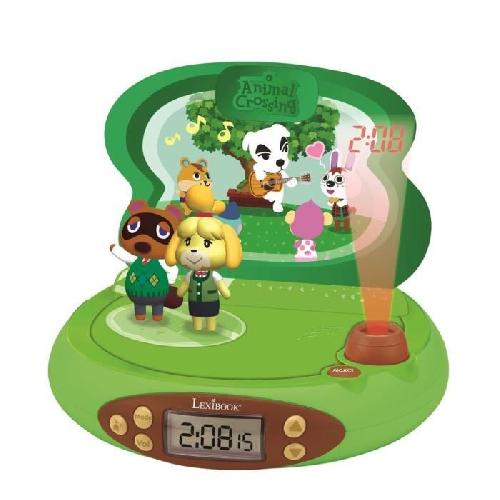 Reveil Enfant Réveil Projecteur Animal Crossing en 3D avec Sons