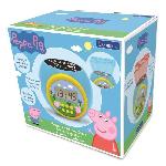 Reveil Enfant Réveil projecteur Peppa Pig - Lexibook - Avec minuteur - Veilleuse avec projection - Bleu