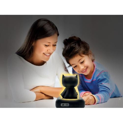 Reveil Enfant Reveil veilleuse digital LEXIBOOK - Batman - 3D lumineux et sonore - Noir - Enfant
