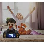 Reveil Enfant Reveil veilleuse digital LEXIBOOK - Harry Potter - 3D lumineux et sonore - Noir - Enfant