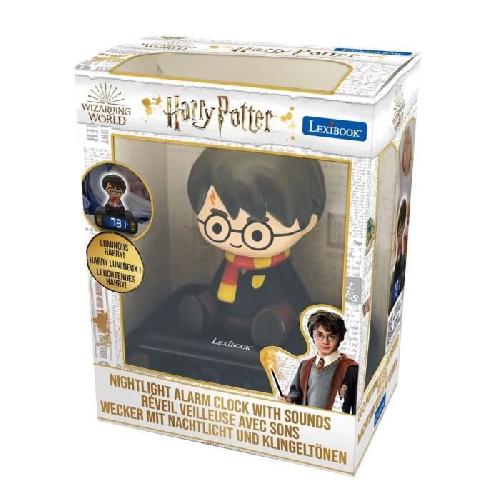 Reveil Enfant Reveil veilleuse digital LEXIBOOK - Harry Potter - 3D lumineux et sonore - Noir - Enfant