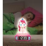 Reveil Enfant Réveil veilleuse Licorne 3D avec effets sonores - LEXIBOOK