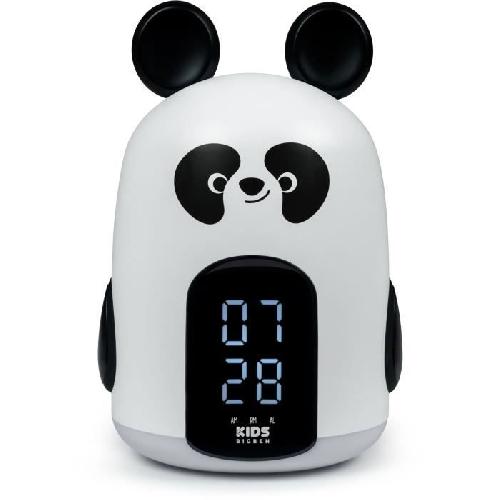 Radio Reveil Réveil & Veilleuse Panda - BIGBEN INTERACTIVE - Minuteur - Radio réveil - Blanc et noir