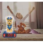 Reveil Enfant Réveil veilleuse PAT' PATROUILLE Chase en 3D avec effets sonores - LEXIBOOK