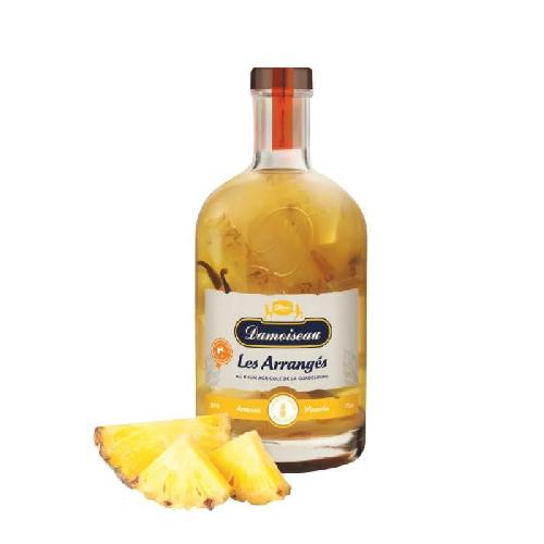 Rhum Rhum Damoiseau - Les Arrangés Ananas Vanille - Rhum agricole - Guadeloupe - 30% - 70 cl