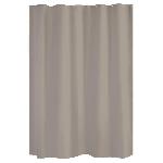 Rideau De Douche Rideau de douche uni coloris taupe