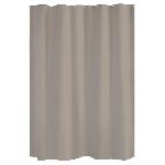 Rideau De Douche Rideau de douche uni coloris taupe