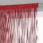 Rideau - Double Rideaux Rideau fil - 120 x 240 cm - Rouge