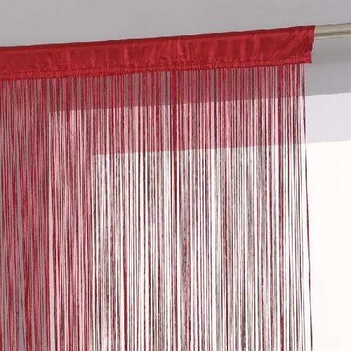 Rideau - Double Rideaux Rideau fil - 120 x 240 cm - Rouge