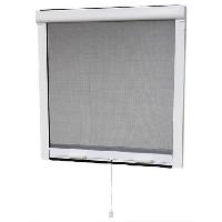 Rideau - Store - Accessoire Moustiquaire de fenetre en PVC L100 x H145 cm - Recoupable en largeur et hauteur