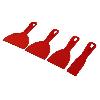 Riflard - Couteau A Enduire - Lisseuse Set de 4 couteaux a enduire FARTOOLS - Largeur 3.5-75-100-125 mm - Ideal pour bandes de platre et residus