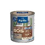 RIPOLIN Peinture Bois Satin Haute Protection 10 ans qui Protege et Magnifie vos Bois - Beige moka