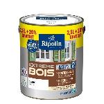 RIPOLIN Peinture Bois Satin Haute Protection 10 ans qui Protege et Magnifie vos Bois - Blanc