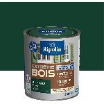 Peinture - Vernis - Traitement (lasure - Effets Decoratifs) RIPOLIN Peinture Bois Satin Haute Protection 10 ans qui Protege et Magnifie vos Bois - Vert basque