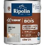 Peinture - Vernis - Traitement (lasure - Effets Decoratifs) RIPOLIN Peinture pour bois interieur et exterieur - Gris clair Ral 7035 satin - 2.5 L