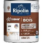 Peinture - Vernis - Traitement (lasure - Effets Decoratifs) RIPOLIN PROTECTION EXTREME BOIS BLANC Satin 2.5 L