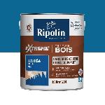 Peinture - Vernis - Traitement (lasure - Effets Decoratifs) RIPOLIN PROTECTION EXTREME BOIS BLEU OCEAN RAL 5 Satin 2.5 L