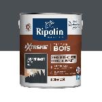 Peinture - Vernis - Traitement (lasure - Effets Decoratifs) RIPOLIN PROTECTION EXTREME BOIS GRIS ANTHRACITE RAL70 Satin 2.5 L