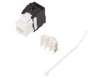 Cable - Connectique Pour Peripherique RJ45 femelle Cat.5e.6 PoE.PoE+.PoE++ - Blanc