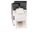 Cable - Connectique Pour Peripherique RJ45 femelle Cat.5e.6 PoE.PoE+.PoE++ - Blanc