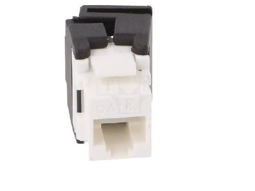 Cable - Connectique Pour Peripherique RJ45 femelle Cat.5e.6 PoE.PoE+.PoE++ - Blanc