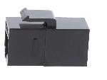Cable - Connectique Pour Peripherique RJ45 femelle droit Cat.5e Keystone PoE.PoE+ - noir