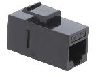 Cable - Connectique Pour Peripherique RJ45 femelle droit Cat.5e Keystone PoE.PoE+ - noir