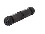Cable - Connectique Pour Peripherique RJ45 femelle droit x2 Cat.6 IP67 - Noir