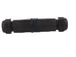 Cable - Connectique Pour Peripherique RJ45 femelle droit x2 Cat.6 IP67 - Noir