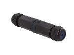 Cable - Connectique Pour Peripherique RJ45 femelle droit x2 Cat.6 IP67 - Noir