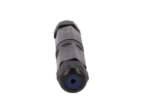 Cable - Connectique Pour Peripherique RJ45 femelle droit x2 Cat.6 IP67 - Noir
