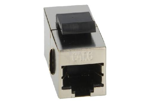 Cable - Connectique Pour Peripherique RJ45 femelle droit x2 Cat. 6 Keystone
