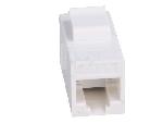 Cable - Connectique Pour Peripherique RJ45 femelle droit x2 Cat.6 Keystone - blanc
