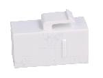 Cable - Connectique Pour Peripherique RJ45 femelle droit x2 Cat.6 Keystone - blanc