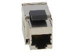 Cable - Connectique Pour Peripherique RJ45 femelle droit x2 Cat.6a Keystone