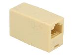 Cable - Connectique Pour Peripherique Rj45 femelle X2 Cat.5 - Beige