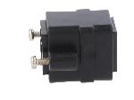 Cable - Connectique Pour Peripherique Rj45 femelle X2 Cat.5e - noir