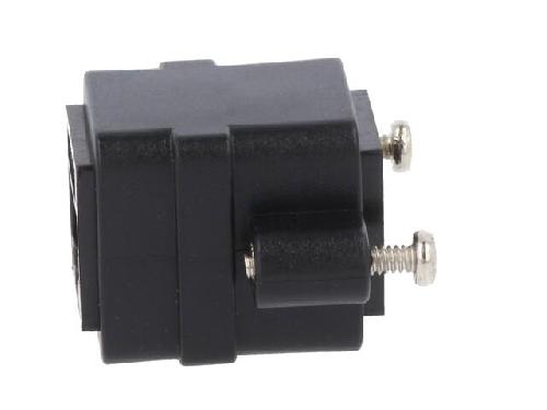 Cable - Connectique Pour Peripherique Rj45 femelle X2 Cat.5e - noir
