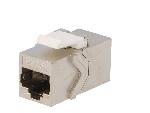 Cable - Connectique Pour Peripherique Rj45 femelle X2 Cat.6a Keystone PoE++ - metalise