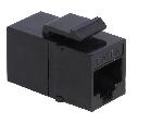 Cable - Connectique Pour Peripherique RJ45 femelle X2 Cat.6a - Noir