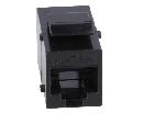 Cable - Connectique Pour Peripherique RJ45 femelle X2 Cat.6a - Noir