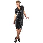 Dessous Robe Latex Zip M
