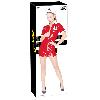 Robes et jupes Robe Infirmiere en vinyle rouge 083 taille M