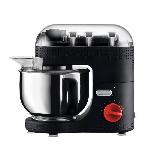 Robot de cuisine électrique - BODUM - 11381-01EURO-3 - Bol inox - 4.7 L - Noir