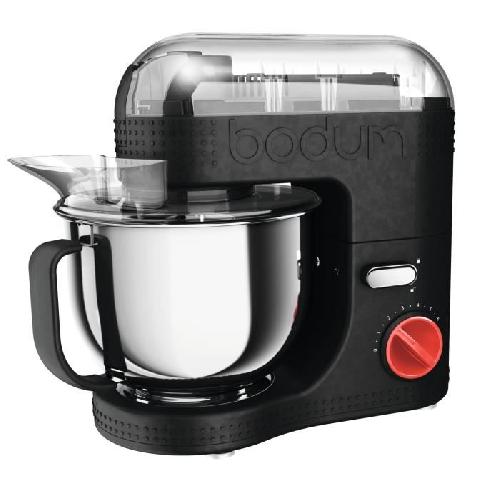 Robot Multifonctions Robot de cuisine électrique - BODUM - 11381-01EURO-3 - Bol inox - 4.7 L - Noir