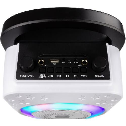 Micro - Karaoke ROCKJAM - Karaoke PS150 - Bluetooth 5W Noir