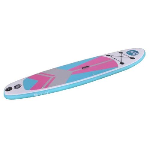 Stand Up Paddle - Sup ROHE Pack Paddle Gonflable Indiana Pink - 297x76x10cm - Avec accessoires